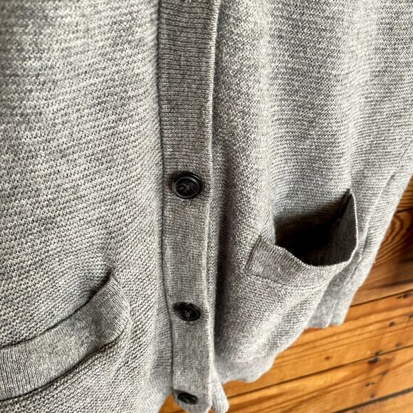 Levi's Gray Button Up Cotton/ Wool Cardigan size Small - Picture 4 of 5